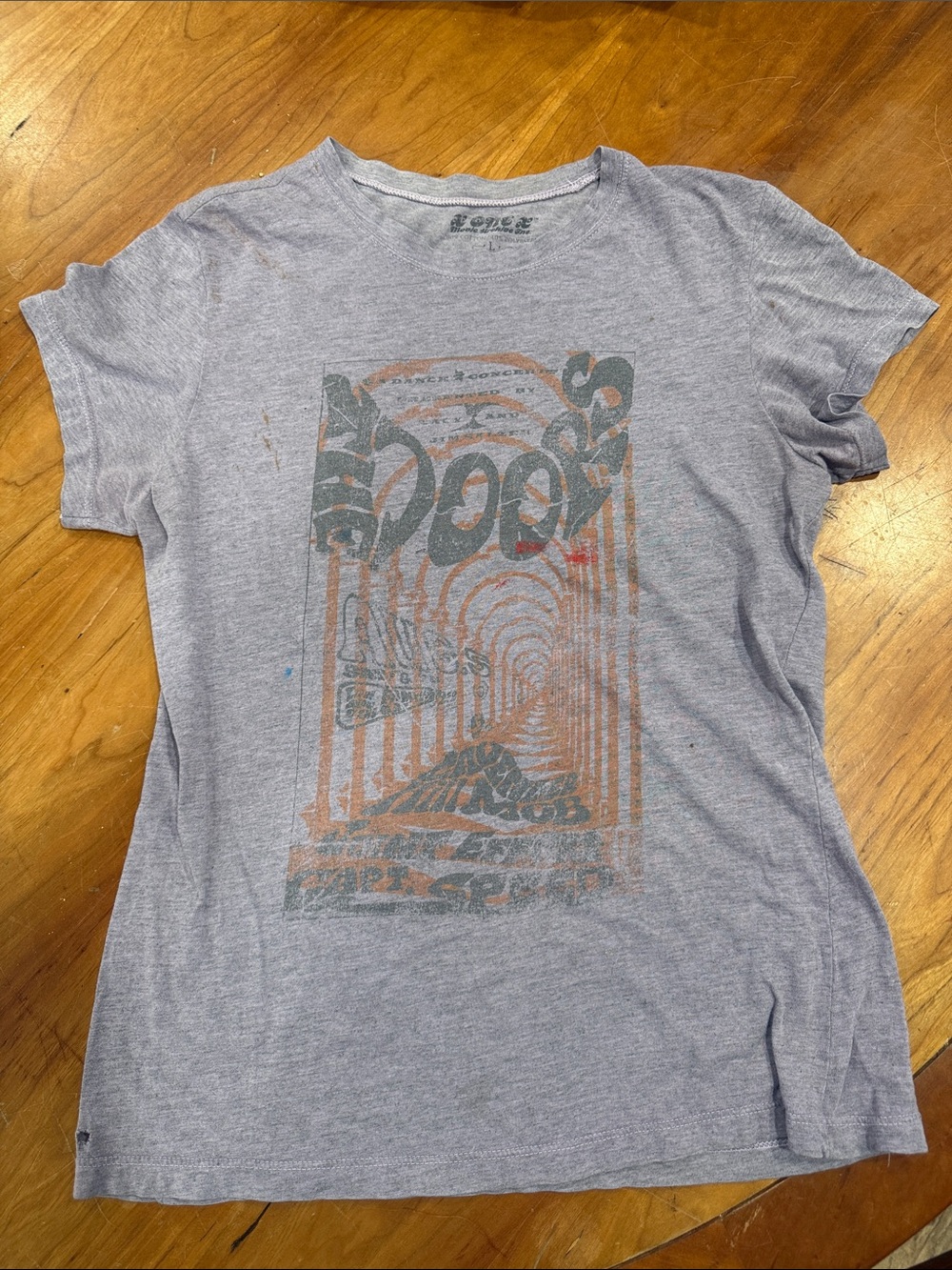 Kids Gray Graphic Tee - Short Sleeve